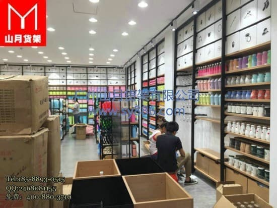 服装店货架，服装店展示架，服装店专用货架，服装店衣架 (11)