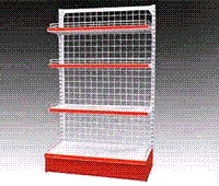 单面背网式超市货架